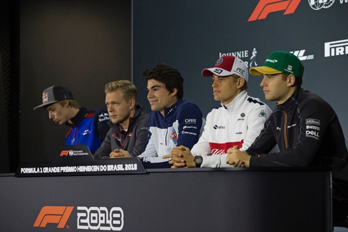 Brazilian GP Drivers' Conference
